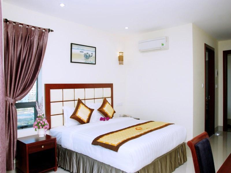 Sea Front Hotel Da Nang Bagian luar foto